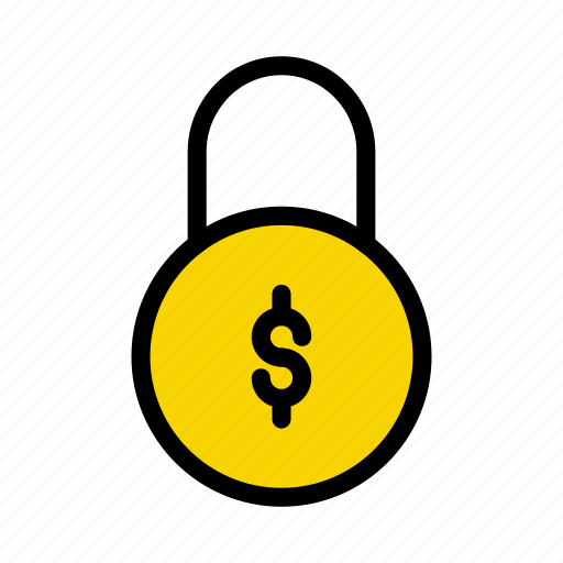 Banking, dollar, lock, money, protection icon - Download on Iconfinder
