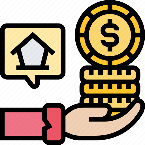 Loan, property, payment, estate, finance icon - Download on Iconfinder