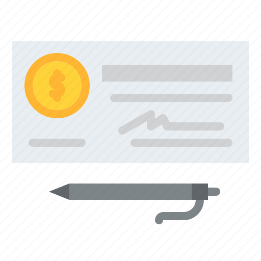Cheque, payment, money, banking icon - Download on Iconfinder