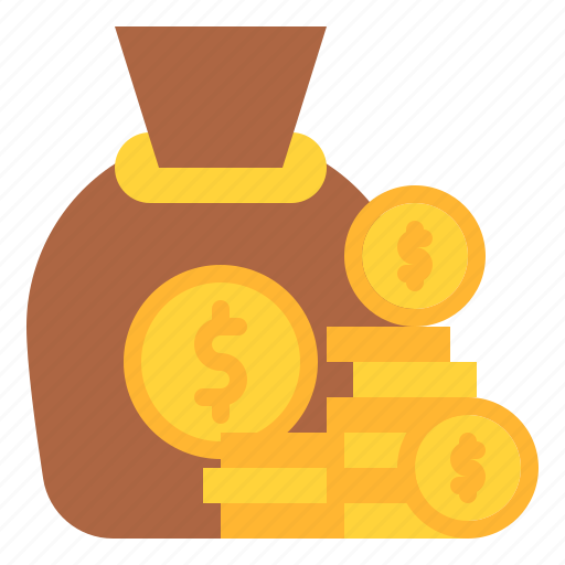 Money, bag, saving, coins, banking icon - Download on Iconfinder