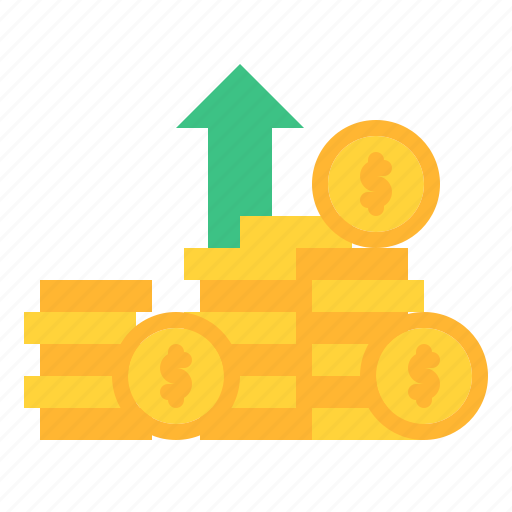 Profits, money, growth, banking icon - Download on Iconfinder