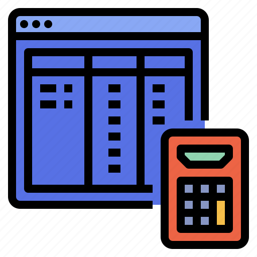 Calculate, accounting, acoount, calculator icon - Download on Iconfinder