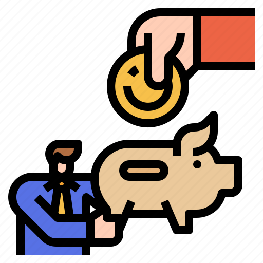 Piggy, bank, saving, money, transaction icon - Download on Iconfinder