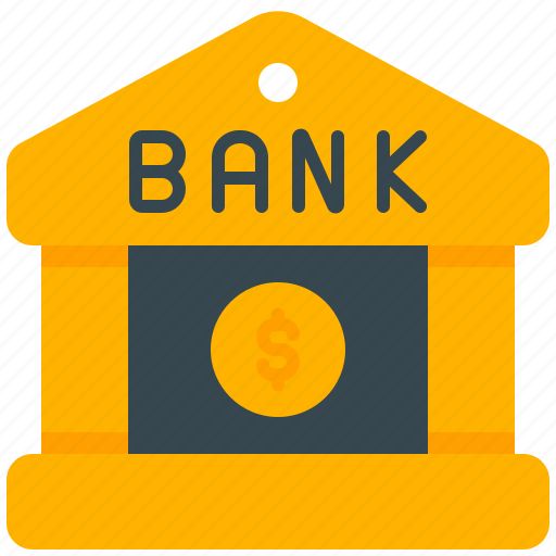 Banking, bank, building, coin, money, currency, finance icon - Download on Iconfinder