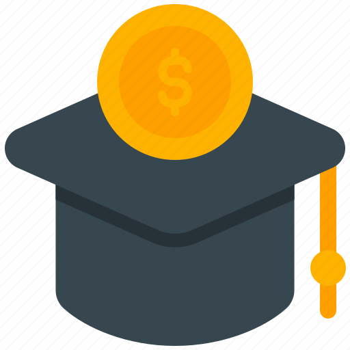 Scholarship, banking, money, grant, mortarboard, education, study icon - Download on Iconfinder