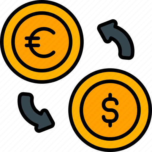 Money, exchange, banking, euro, dollar, coin icon - Download on Iconfinder