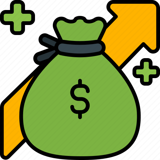 Profit, banking, money, growth, increase, income, finance icon - Download on Iconfinder