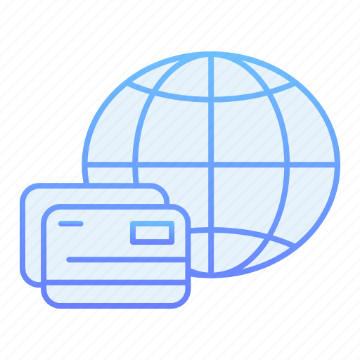 Pay, banking, globe, bank, finance, hand, currency icon - Download on Iconfinder