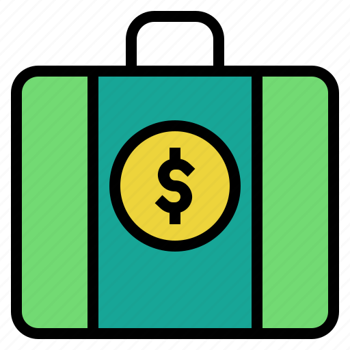 Briefcase, portfolio, money, banking, cash, finance, business icon - Download on Iconfinder