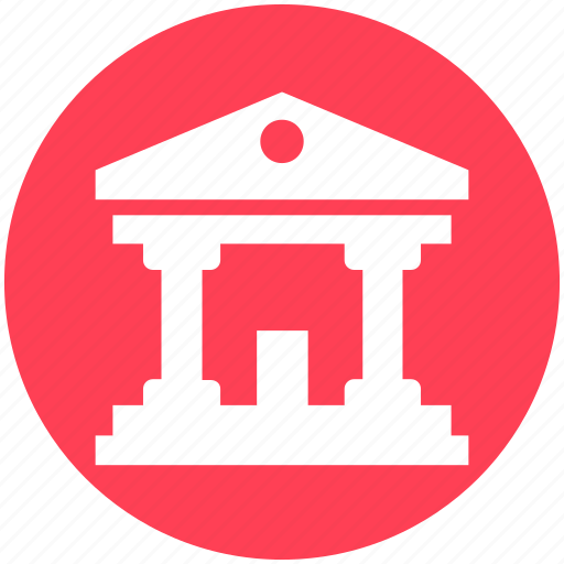 Banking, building, columns, court, finance, finance and business, school icon - Download on Iconfinder