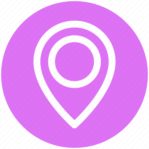 Direction, gps, location, location marker, location pin, location pointer, navigation icon - Download on Iconfinder
