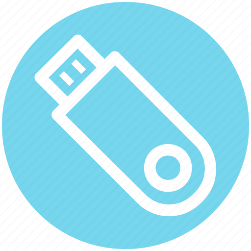 Connector, data, dongle, flash, multimedia, stick, usb icon - Download on Iconfinder