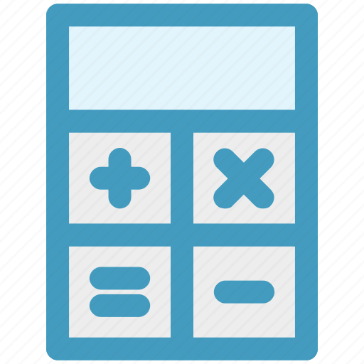 Accounting, calculate, calculator, machine, math, office, stationery icon - Download on Iconfinder
