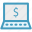 computer, cost, device, dollar, laptop, notebook, online payment 