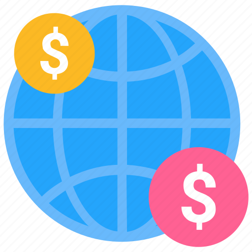 Global, transfers, international, currency, money, exchange icon - Download on Iconfinder