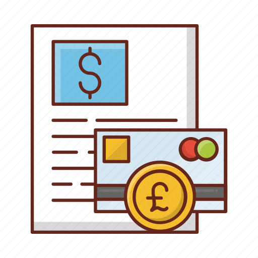 Bill, report, credit, finance, card icon - Download on Iconfinder