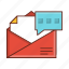 email, message, inbox, communication, letter 