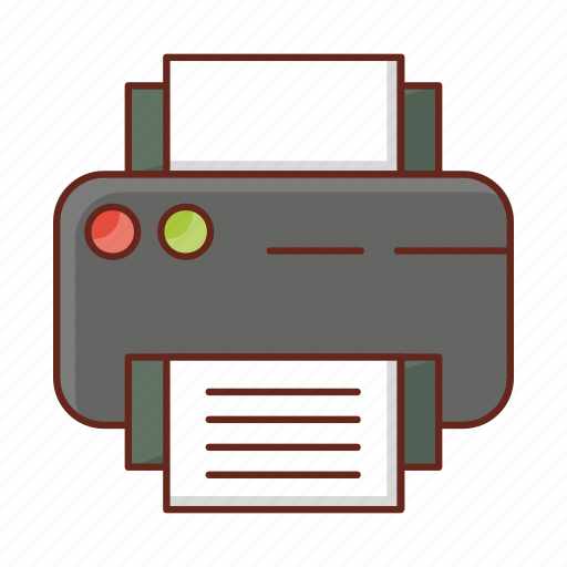 Printer, print, document, paper, office icon - Download on Iconfinder