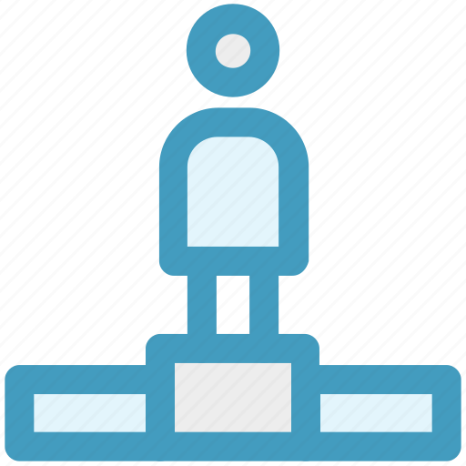Award, business, first, man, place, success, winner icon - Download on Iconfinder