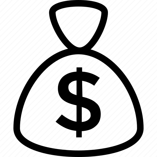 Currency sack, dollar sack, money bag, money sack, wealth icon - Download on Iconfinder