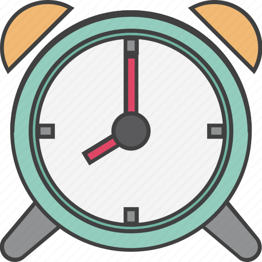 Alarm clock, alert, clock, morning clock, timepiece icon - Download on Iconfinder