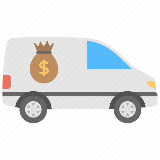 Armored car, armored cash transport, armored van, money truck, security van icon - Download on Iconfinder