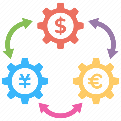 Business and economy, currency conversion, currency exchange, currency trading, foreign exchange market icon - Download on Iconfinder