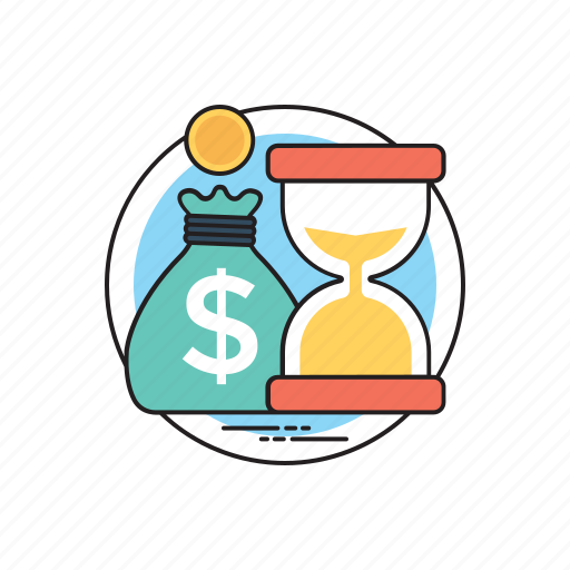 Business and finance, business time, hourglass, success speed, time is money icon - Download on Iconfinder