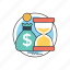 business and finance, business time, hourglass, success speed, time is money 