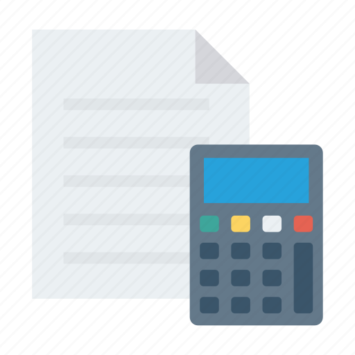 Accounting, calculation, document, finance icon - Download on Iconfinder