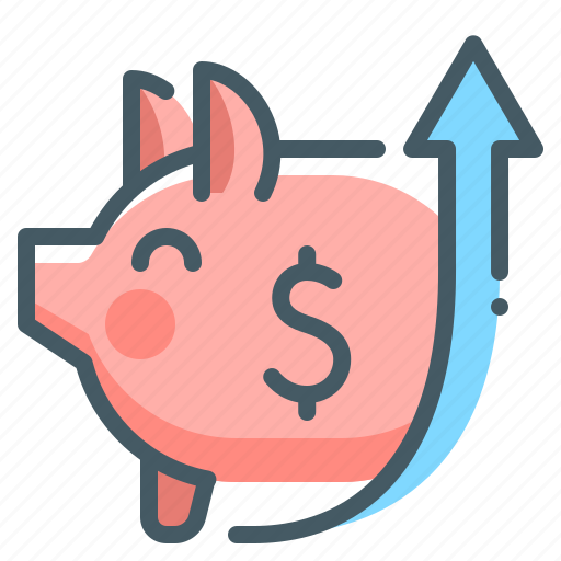 Bank, banking, deposit, growth, piggy bank icon - Download on Iconfinder