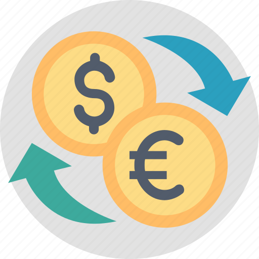 Currency, exchance, banking, dollar, euro, finance, money icon - Download on Iconfinder