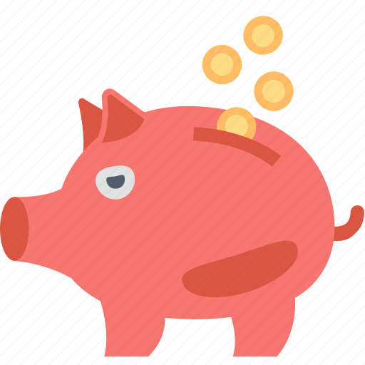 Savings, bank, coins, finance, money, piggy, piggy bank icon - Download on Iconfinder