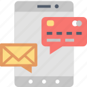 sms, transactions, banking, chat, message, payment, smartphone
