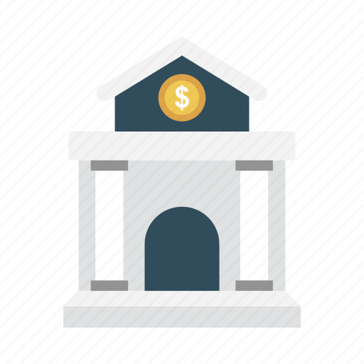 Bank, building, dollar, finance, saving icon - Download on Iconfinder
