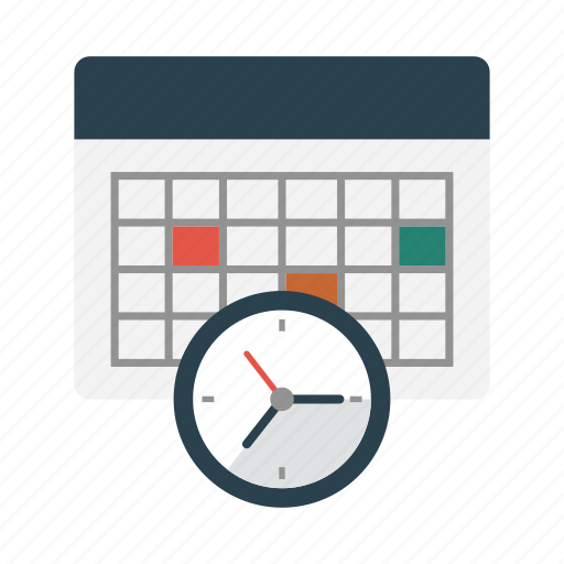 Calendar, clock, date, deadline, time icon - Download on Iconfinder