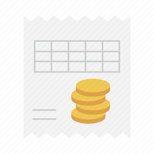 Document, finance, invoice, receipt, sheet icon - Download on Iconfinder