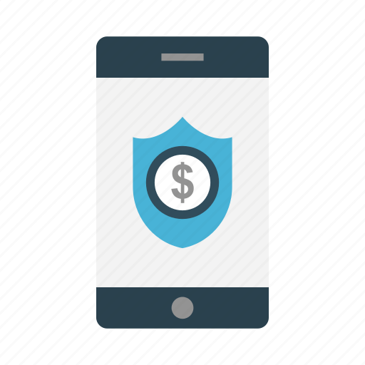 Dollar, mobile, phone, protection, secure icon - Download on Iconfinder