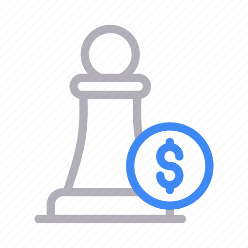 Chess, dollar, finance, planning, strategy icon - Download on Iconfinder
