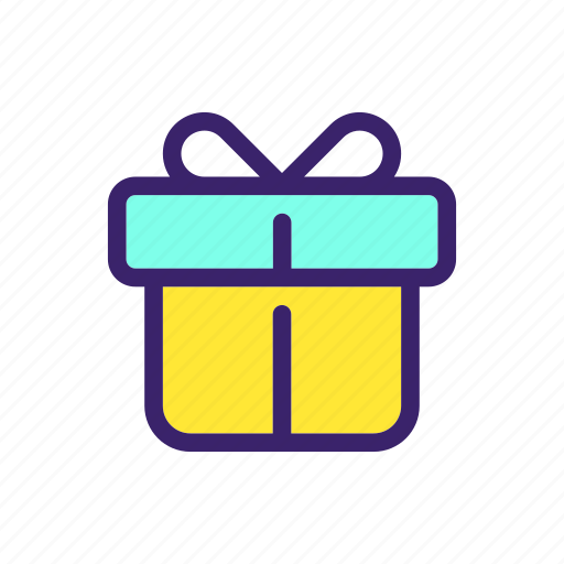 Gift, birthday present, customer bonus, christmas icon - Download on Iconfinder
