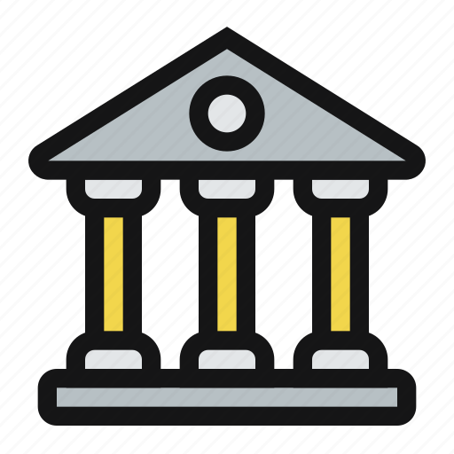 Banking, bank, finance, building, build icon - Download on Iconfinder