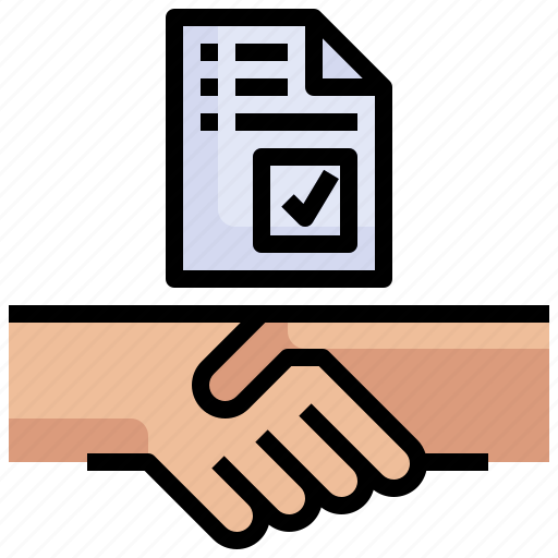 Contract, document, extension, paper, pen icon - Download on Iconfinder