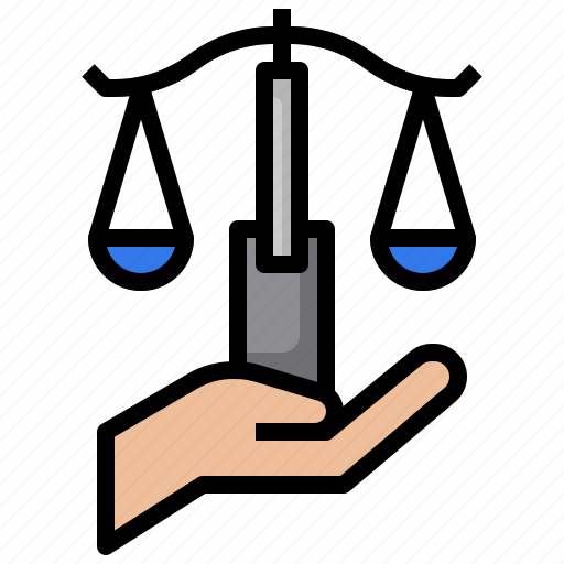 Auction, hammer, judge, justice, law icon - Download on Iconfinder