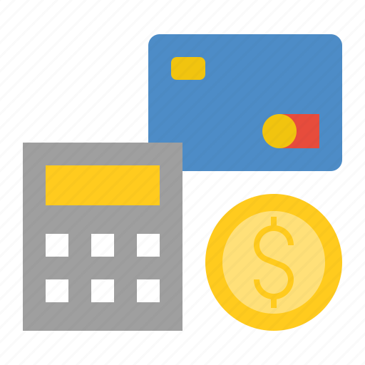 Banking, calculator, credit card interest calculator, creditcard, currency, finance, money icon - Download on Iconfinder