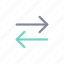 two arrows, transaction symbol, exchange, communication 