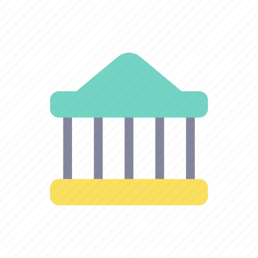 Bank, government building, courthouse, banking services icon - Download on Iconfinder