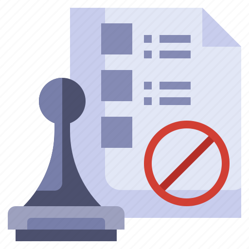 Certify, file, office, paper, stamp icon - Download on Iconfinder