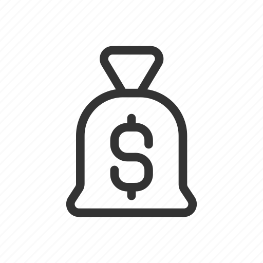 Money bag, personal savings, business investment, budget icon - Download on Iconfinder