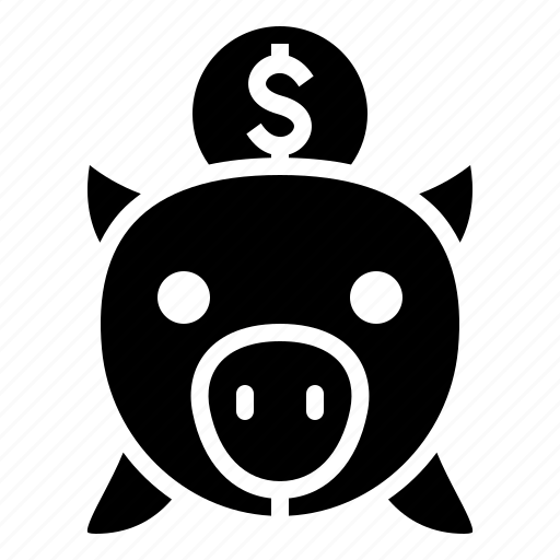 Bank, dollar, finance, financial, money, pig, safe icon - Download on Iconfinder