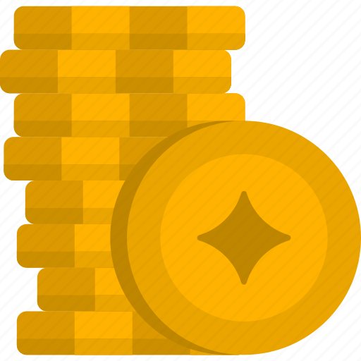 Coin, stack, coins, money, gold, cash, finance icon - Download on Iconfinder